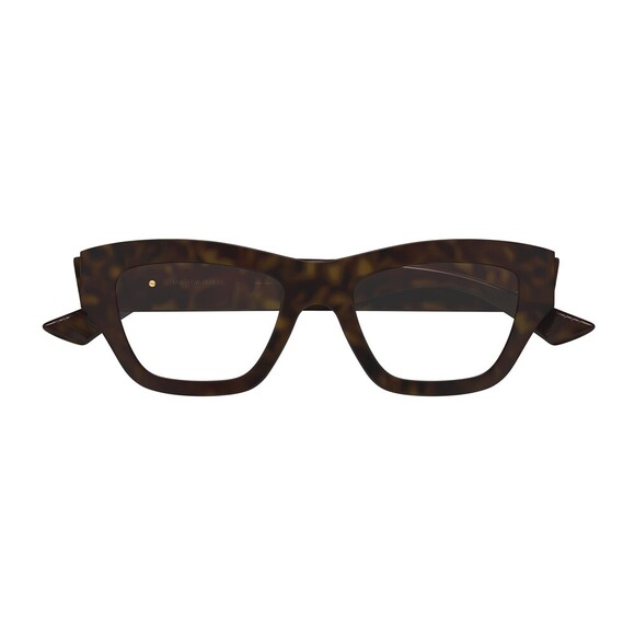 NWT Bottega Veneta BV1360o-007 51mm Havana Eyeglasses